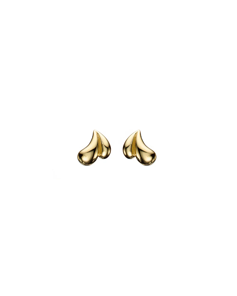 Earrings - Stud - Duo Drops - Gold