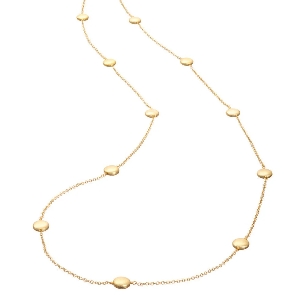 Necklace - Disc - Gold