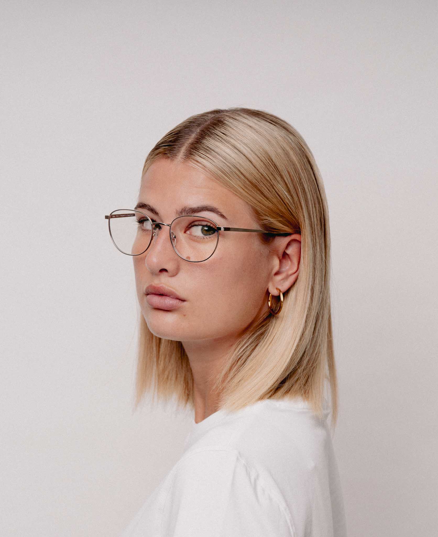 Reading Glasses - Steve - Silver - Image 6