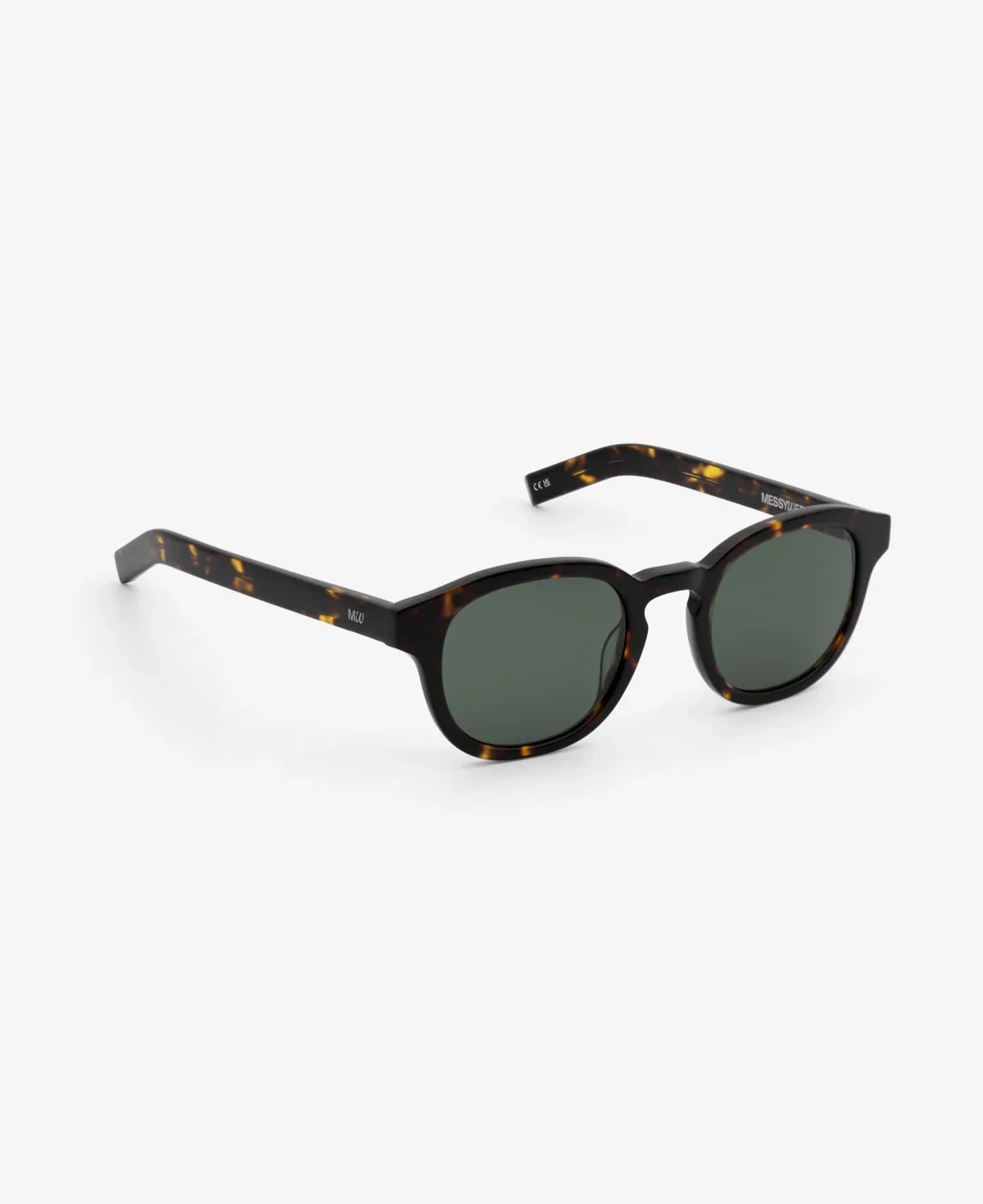 Sunglasses - Aki - Dark Havana Deep Green - Image 2