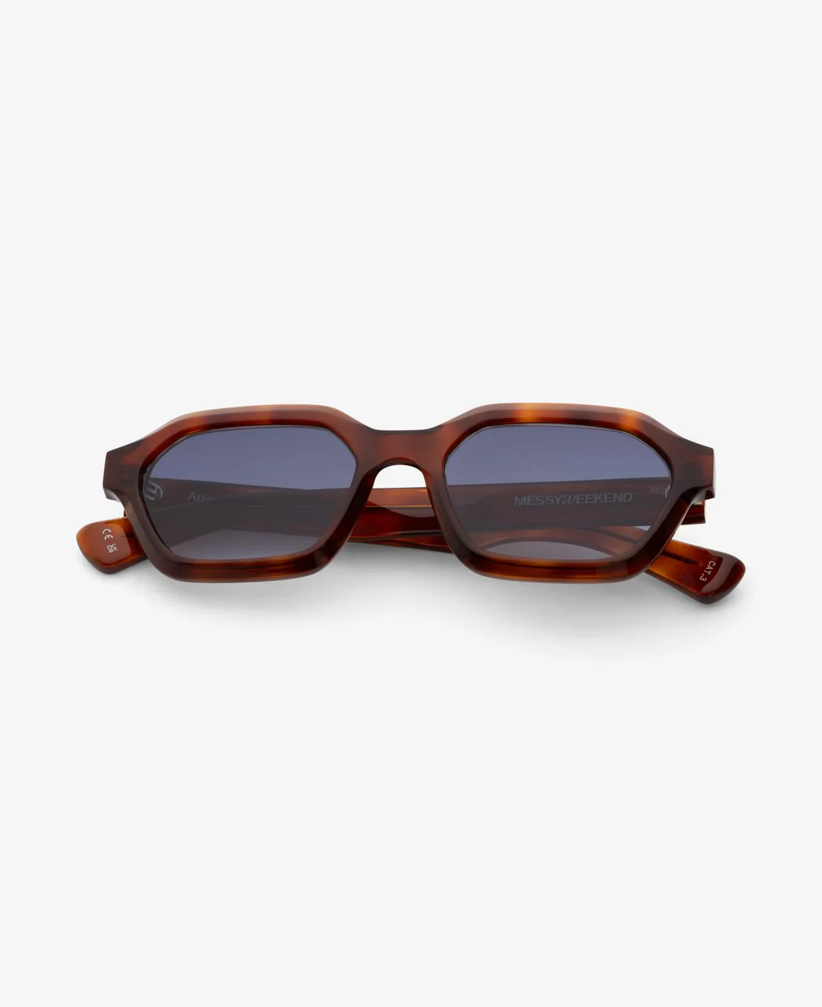 Sunglasses - Aro - Burnt Havana Deep Blue Gradient