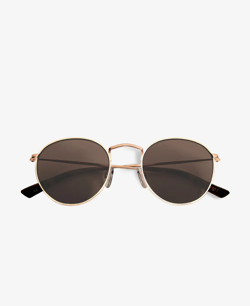 Sunglasses - Lennon - Rose Gold - Brown - Image 6