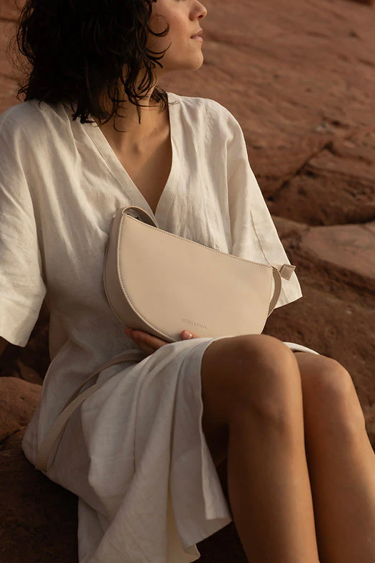 Bag - Farou - Half Moon - Stone - Image 4