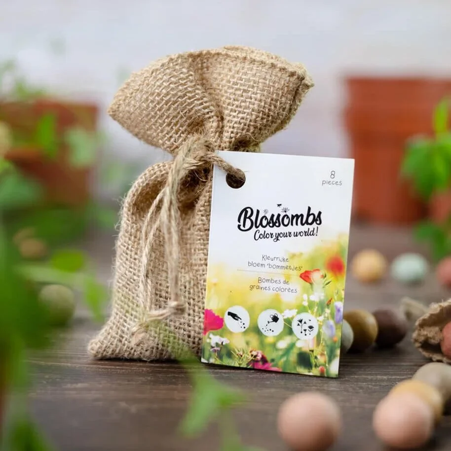 Seed Bombs In Jute Bag - Image 2