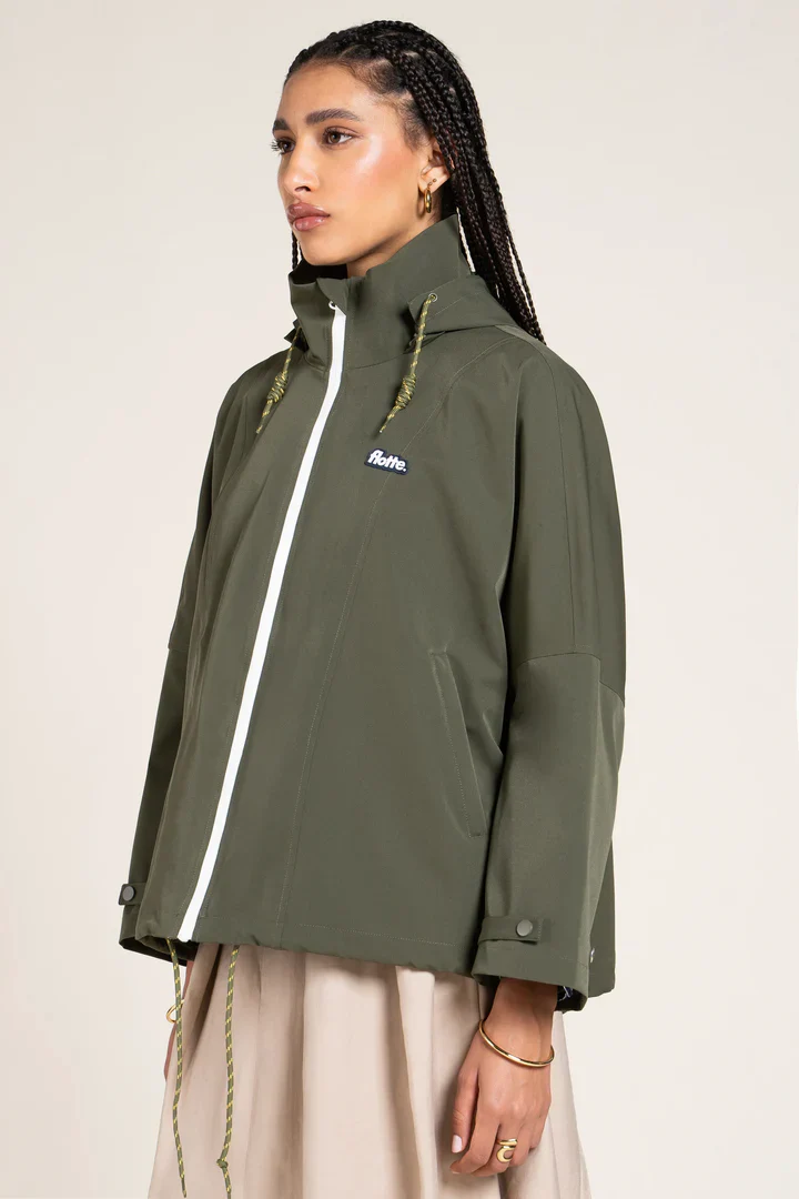Waterproof Jacket - Lourmel - Khaki - Image 5