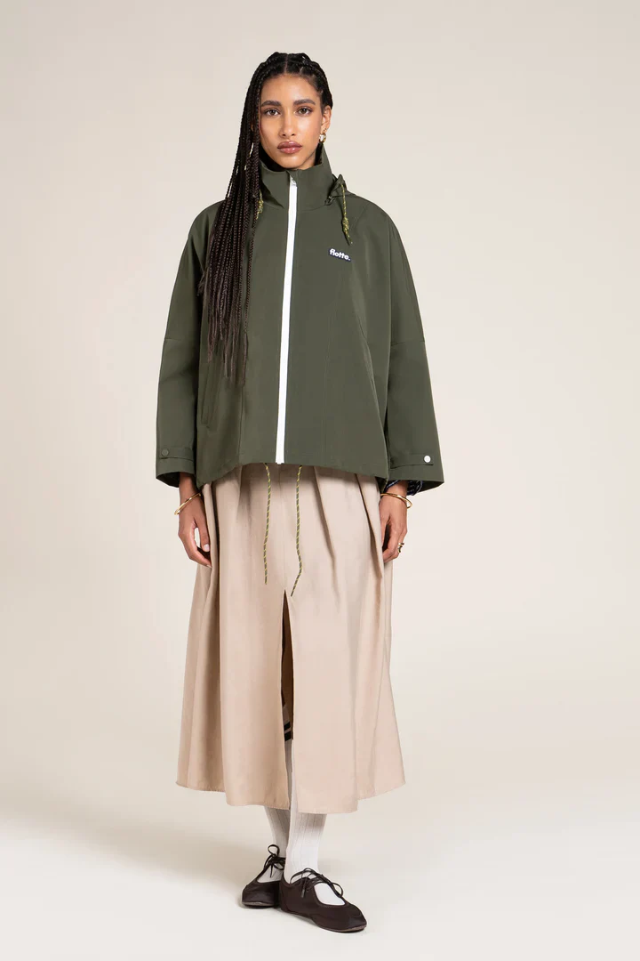 Waterproof Jacket - Lourmel - Khaki - Image 6