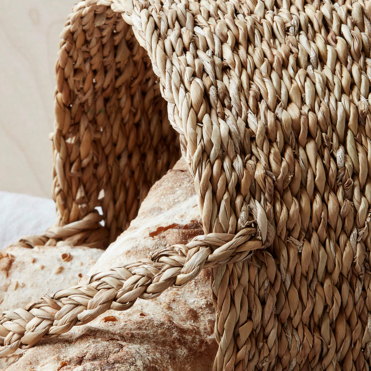 Basket With Handle - Seagrass - Natural - Image 3