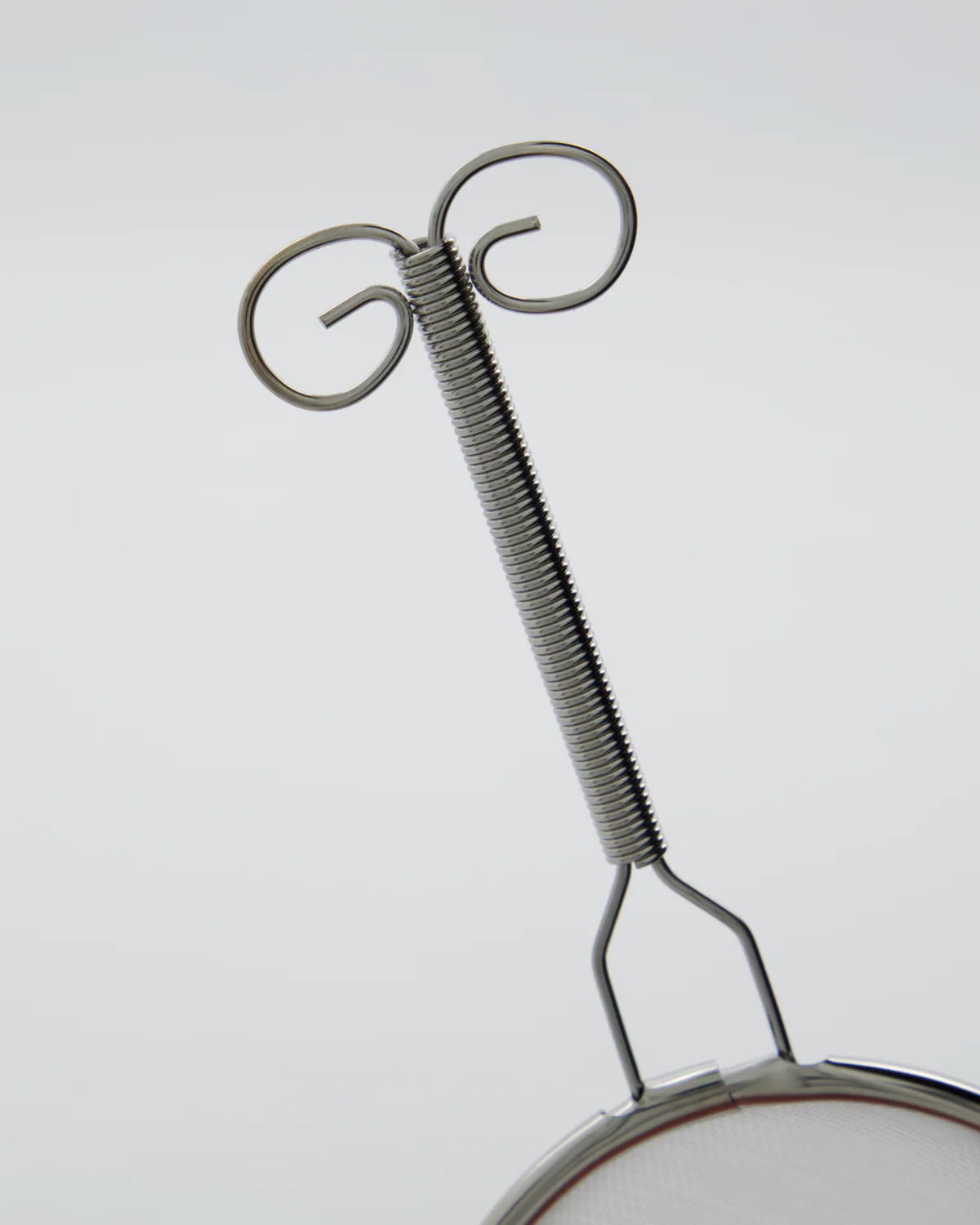 Tea Strainer - Silver Finish - Image 2