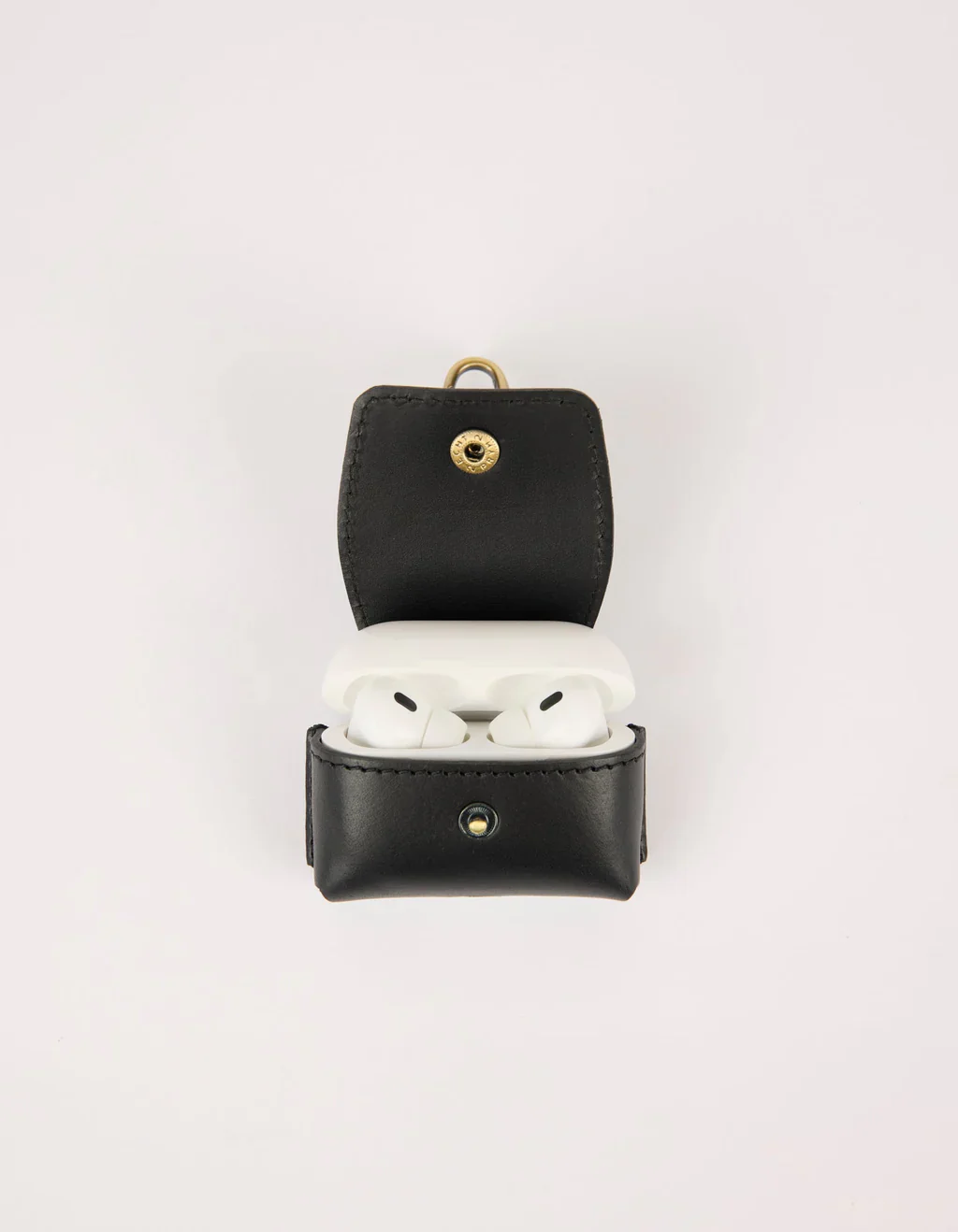 Airpods Case - Eco Classic Leather - Black - Image 3