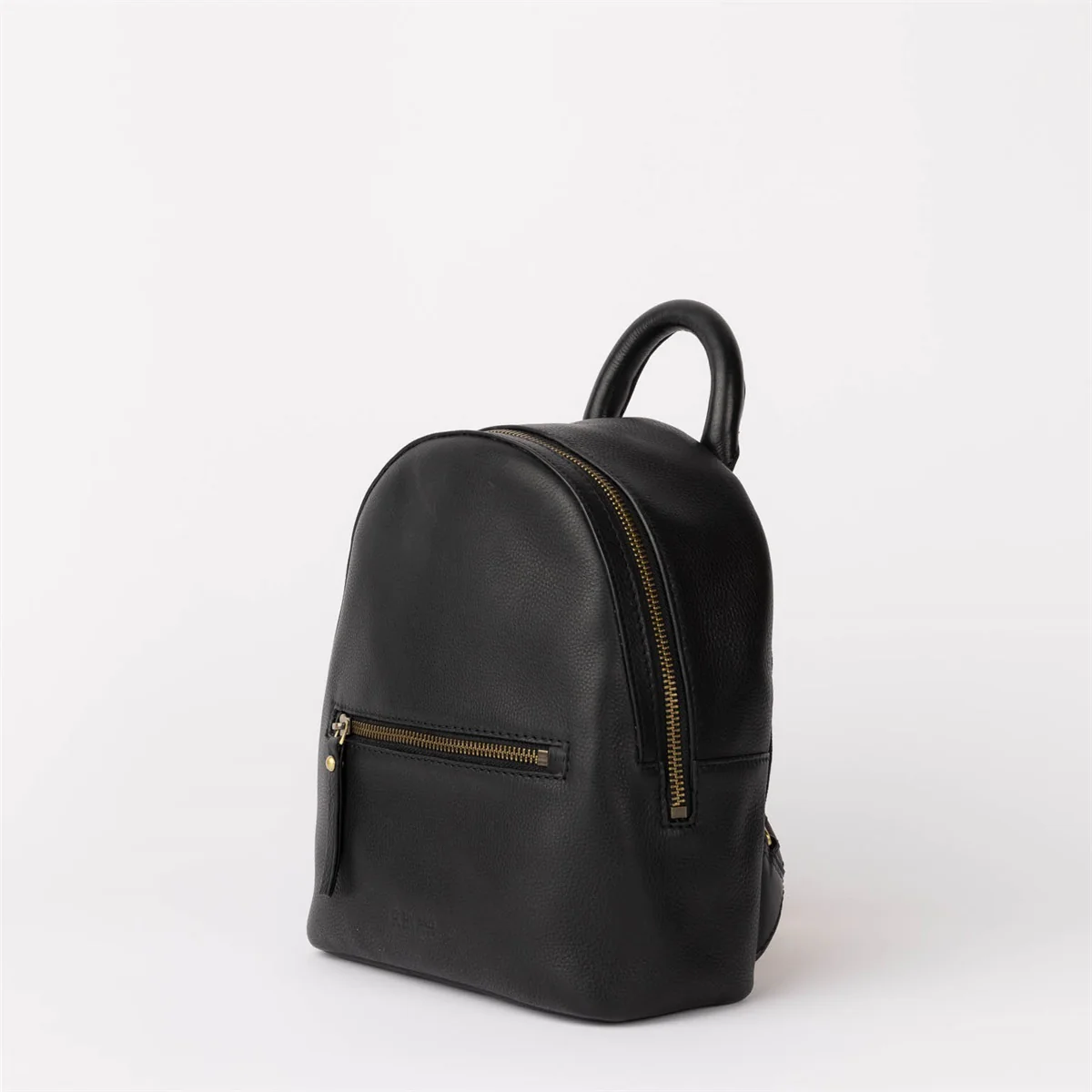 Backpack - Mini - Ivy -  Soft Grain Leather - Black - Image 2
