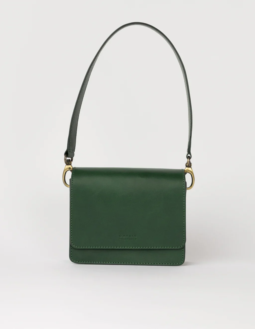 Bag - Audrey - Mini - Eco Classic Leather - Pine Green - Image 5