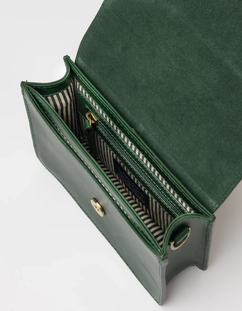 Bag - Audrey - Mini - Eco Classic Leather - Pine Green - Image 6