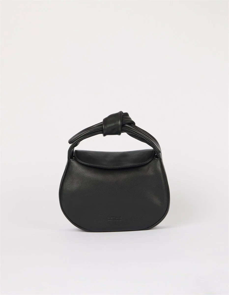 Bag - Coco Croissant - Eco Soft Grain Leather - Black - Image 2