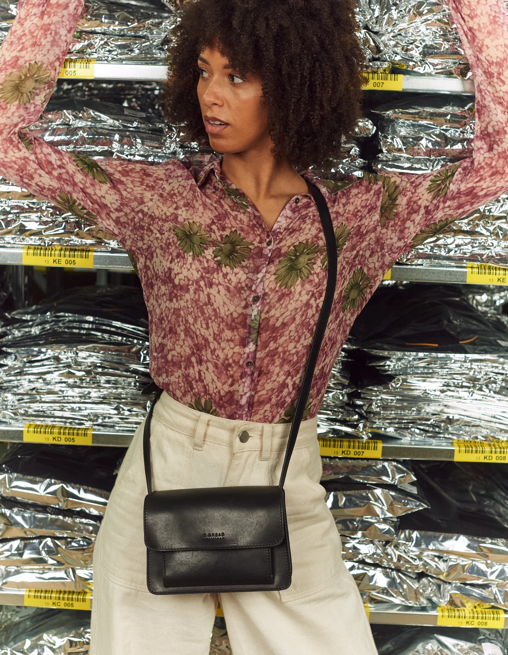 Bag - Harper - Mini - Eco Classic Leather - Black - Image 4