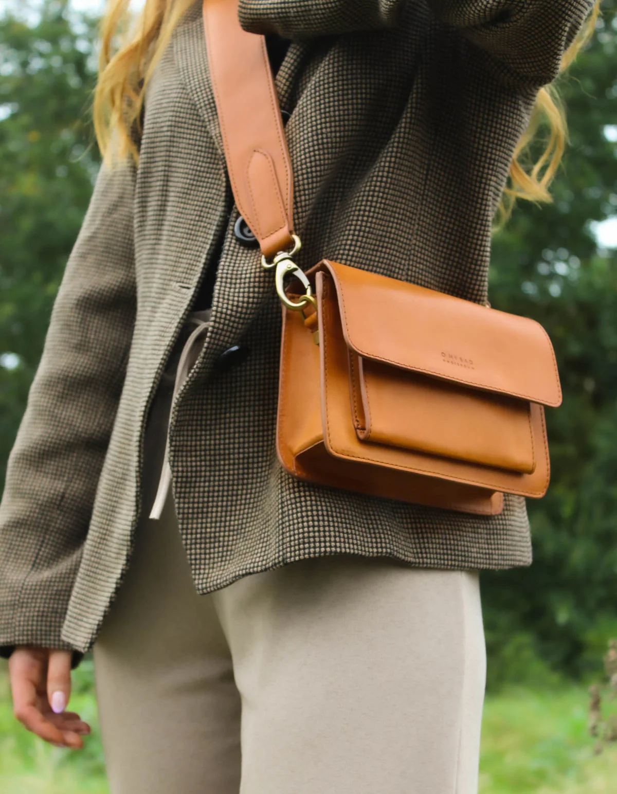 Bag - Harper - Mini - Eco Classic Leather - Cognac - Image 6