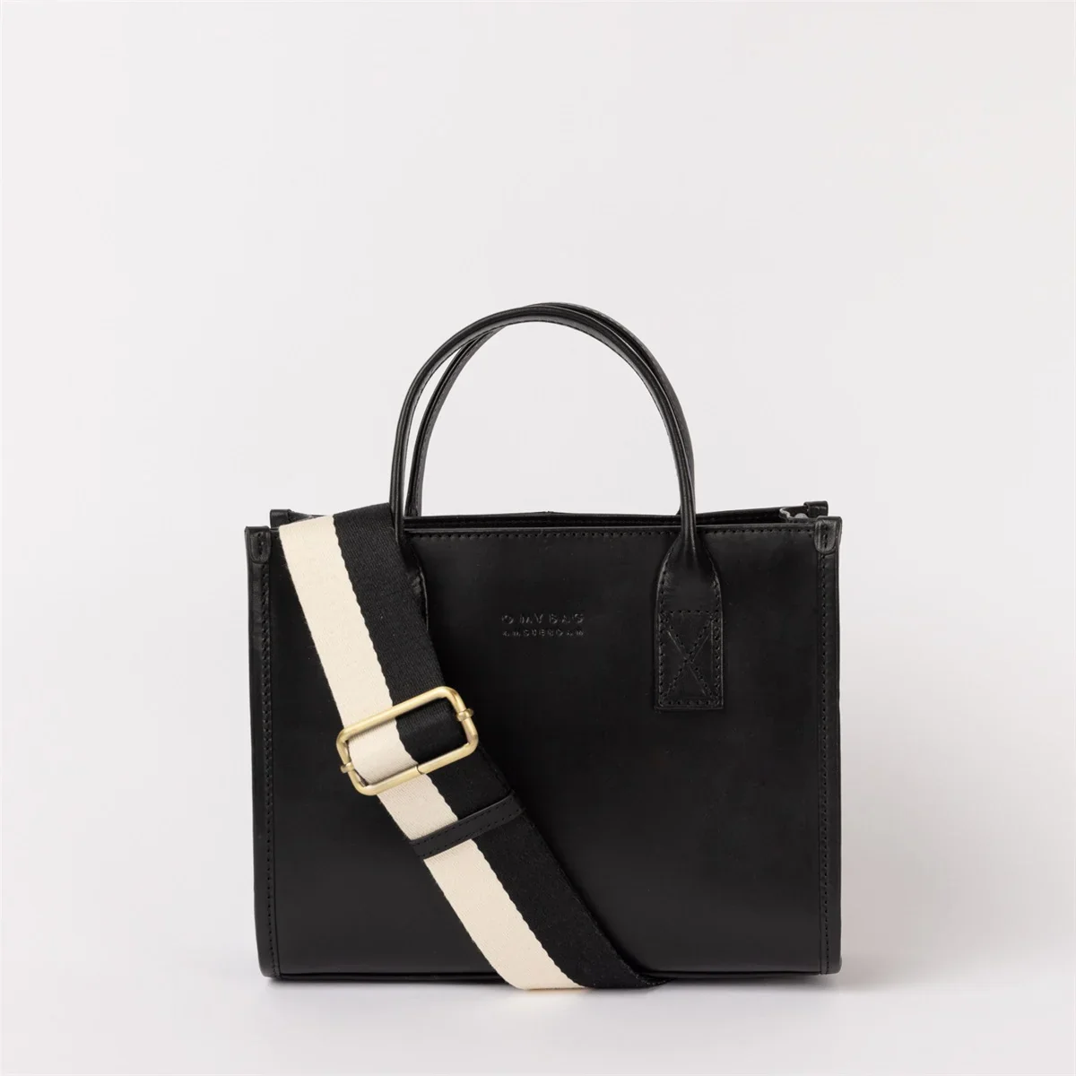 Bag - Jackie Midi - Eco Classic Leather - Black - Image 2