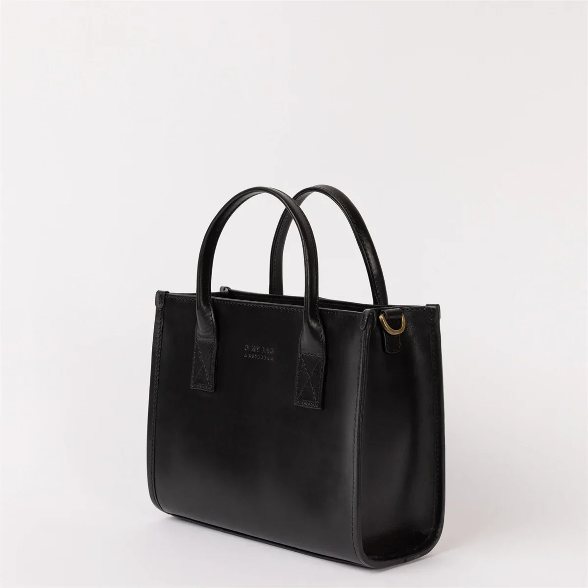 Bag - Jackie Midi - Eco Classic Leather - Black - Image 3