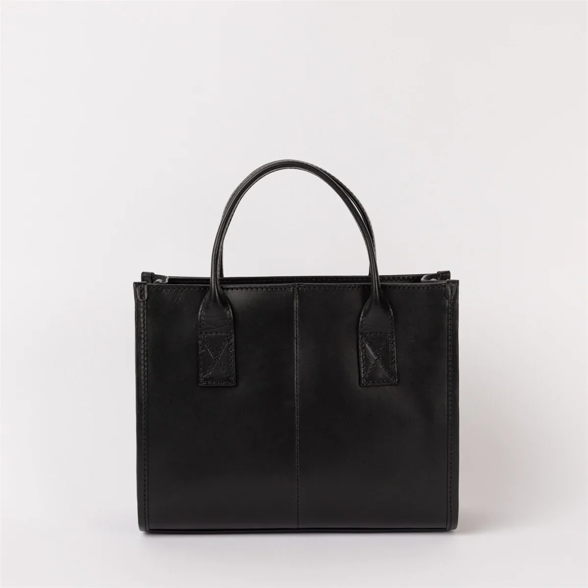 Bag - Jackie Midi - Eco Classic Leather - Black - Image 4