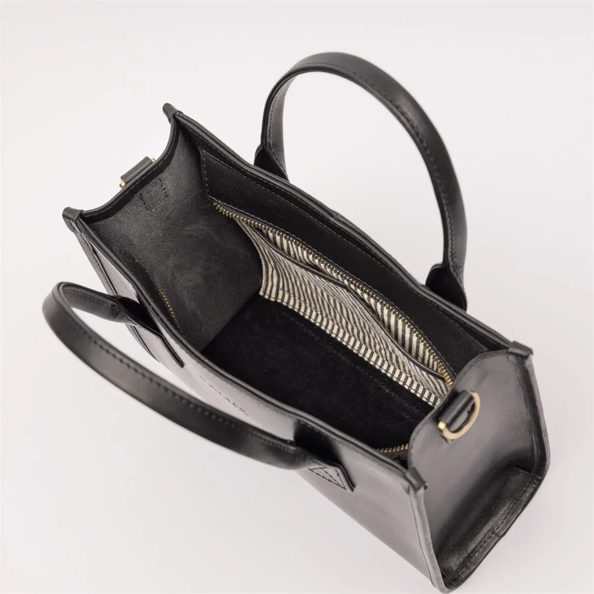 Bag - Jackie Midi - Eco Classic Leather - Black - Image 5