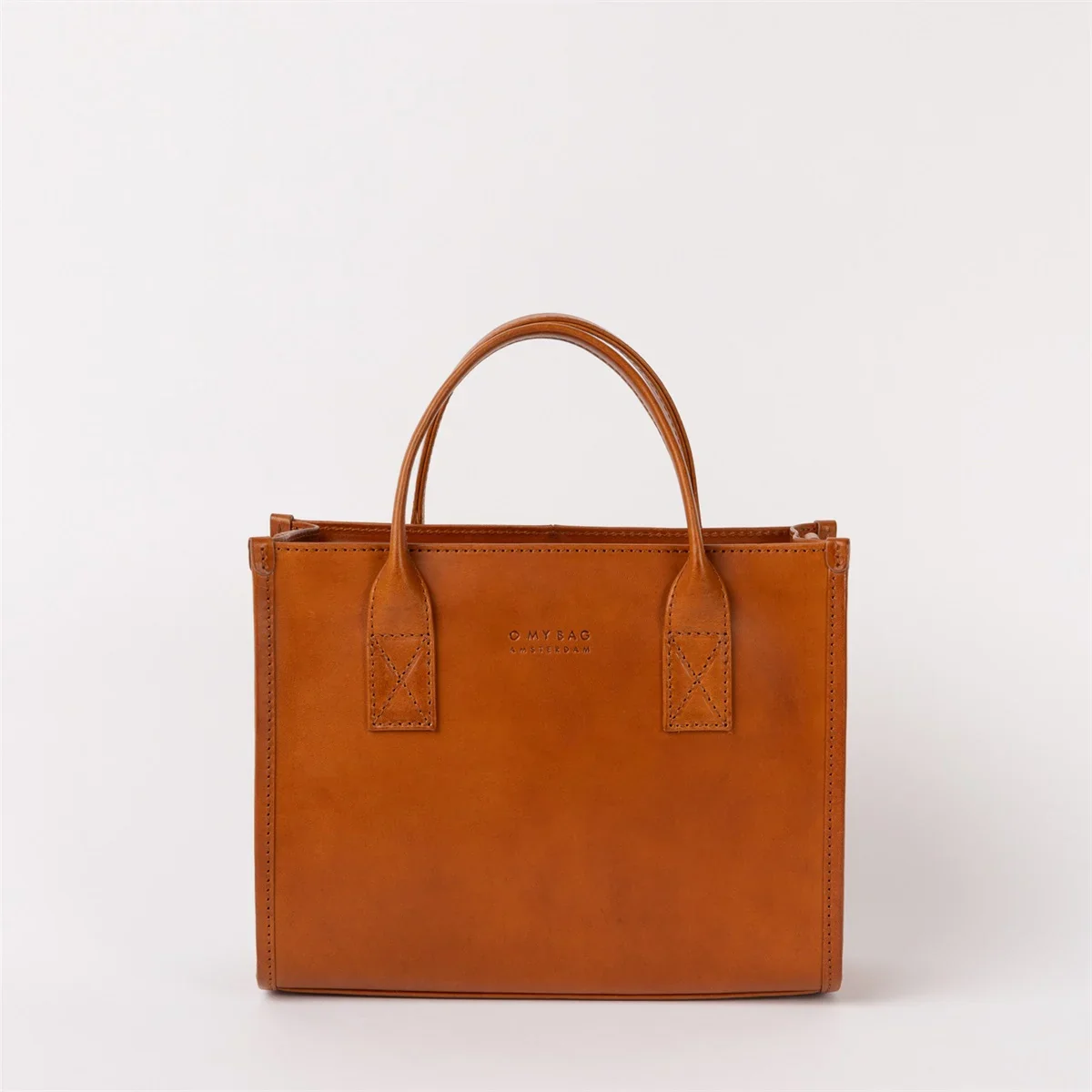 Bag - Jackie Midi - Eco Classic Leather - Cognac