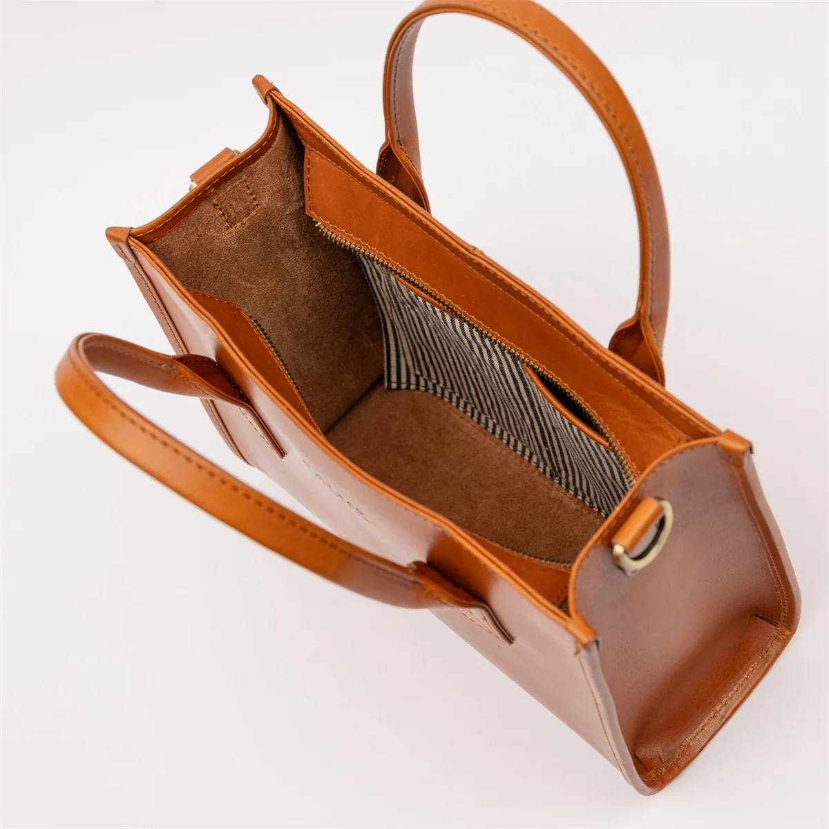 Bag - Jackie Midi - Eco Classic Leather - Cognac - Image 3