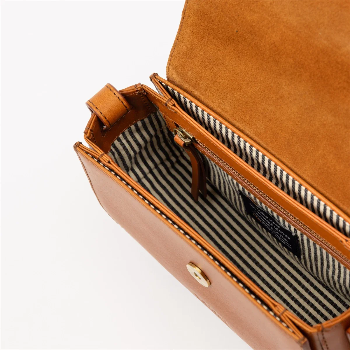 Bag - Kendalini - Eco Classic Leather - Cognac - Image 3