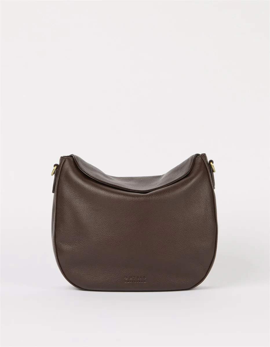 Bag - Lana - Eco Soft Grain Leather - Chocolate - Image 4