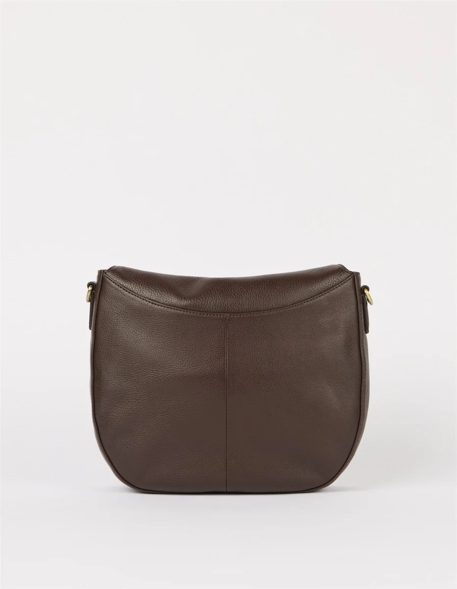 Bag - Lana - Eco Soft Grain Leather - Chocolate - Image 5