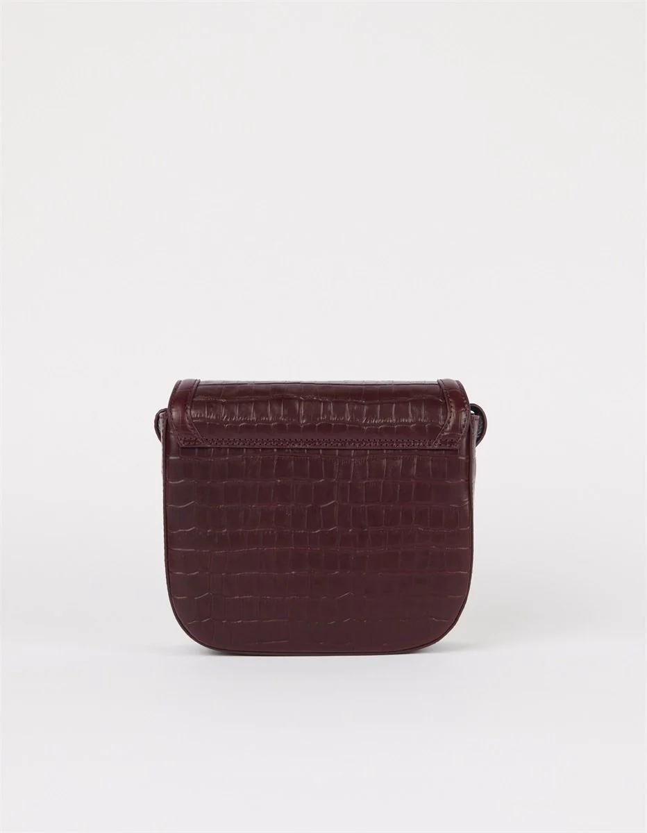 Bag - Nina - Eco Classic Leather - Dark Cherry - Image 2