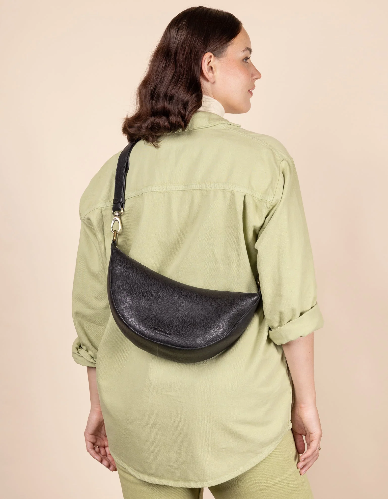 Bag - Leo - Eco Soft Grain Leather - Black - Image 7