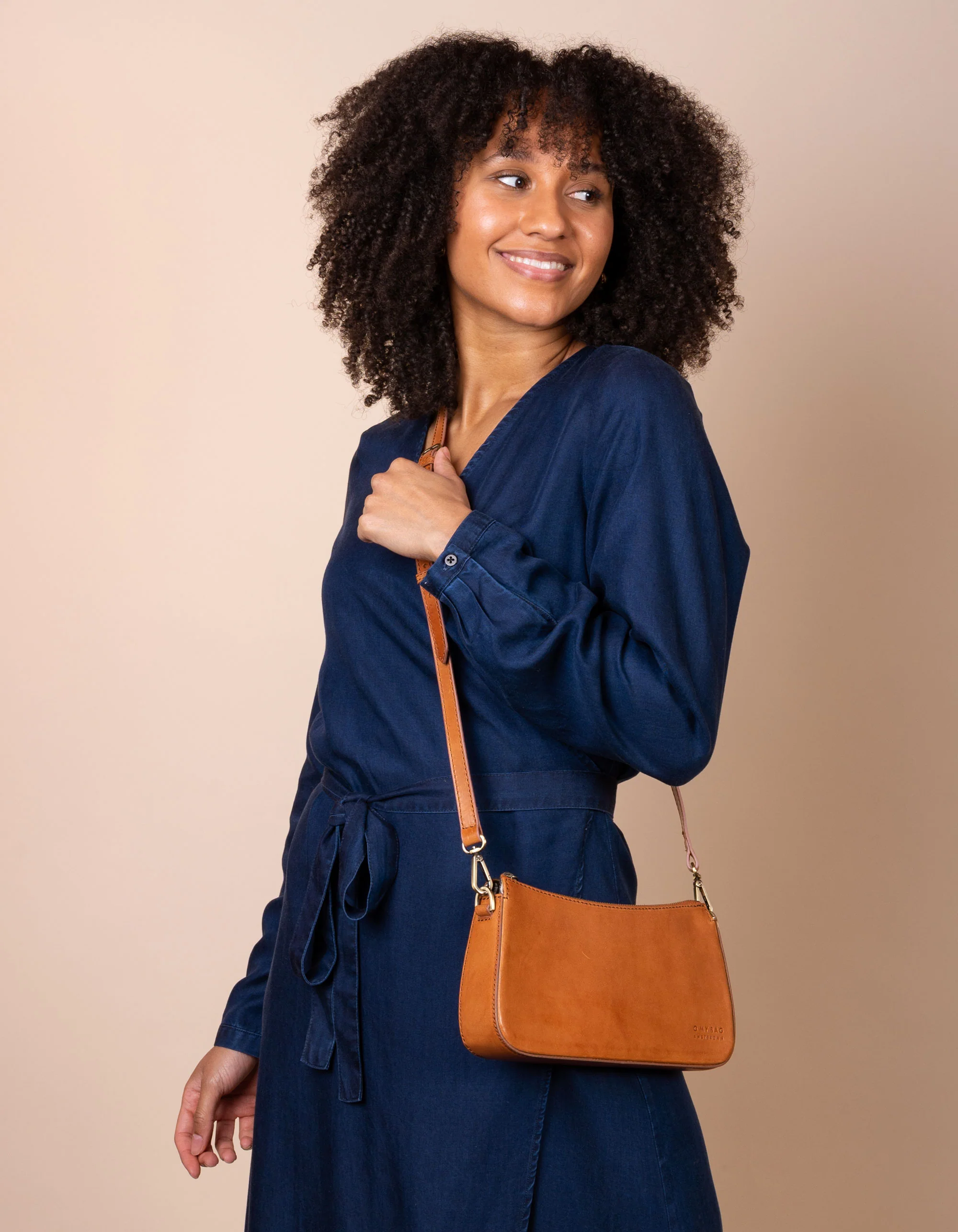 Bag - Taylor - Eco Classic Leather - Cognac - Image 3