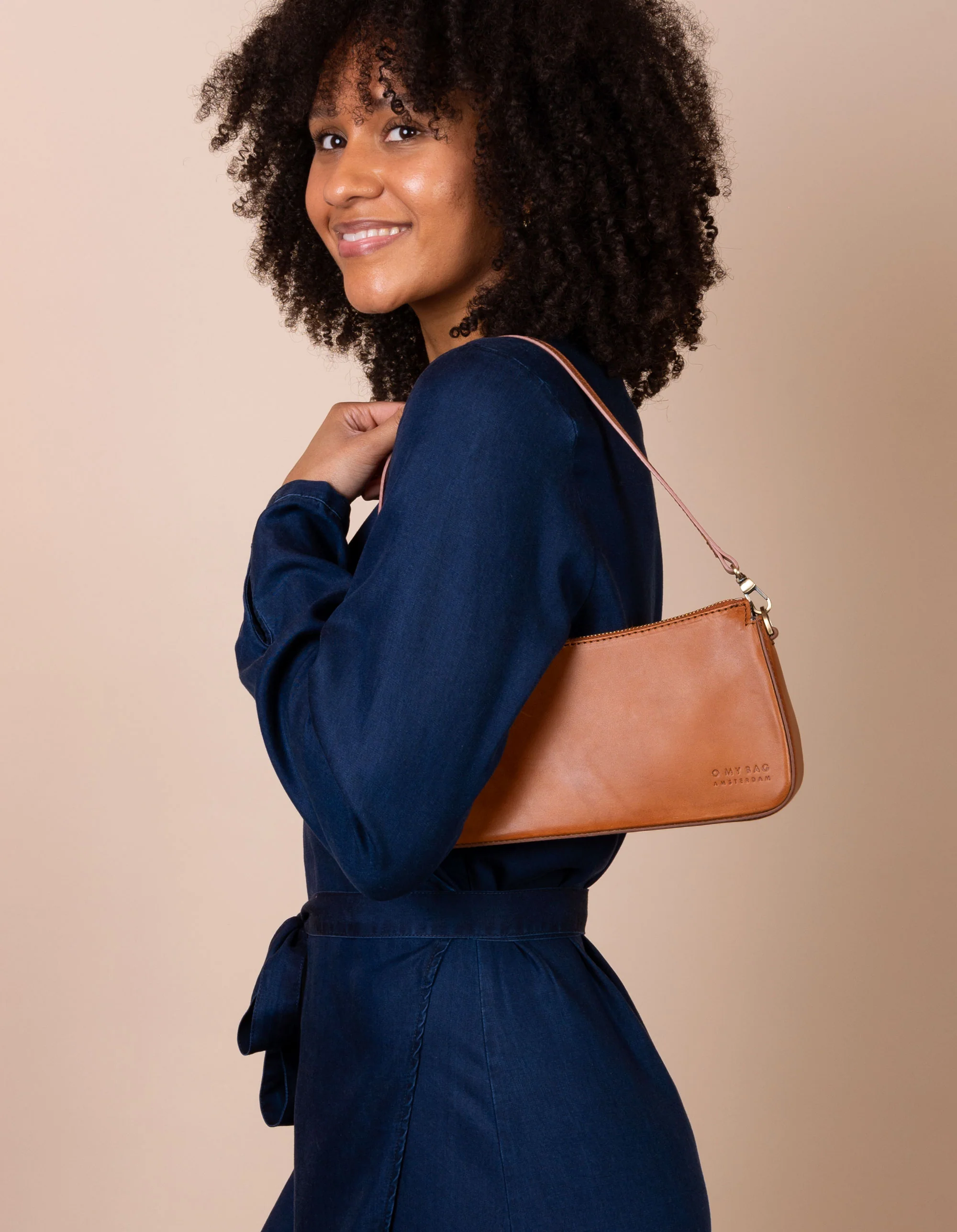 Bag - Taylor - Eco Classic Leather - Cognac - Image 4