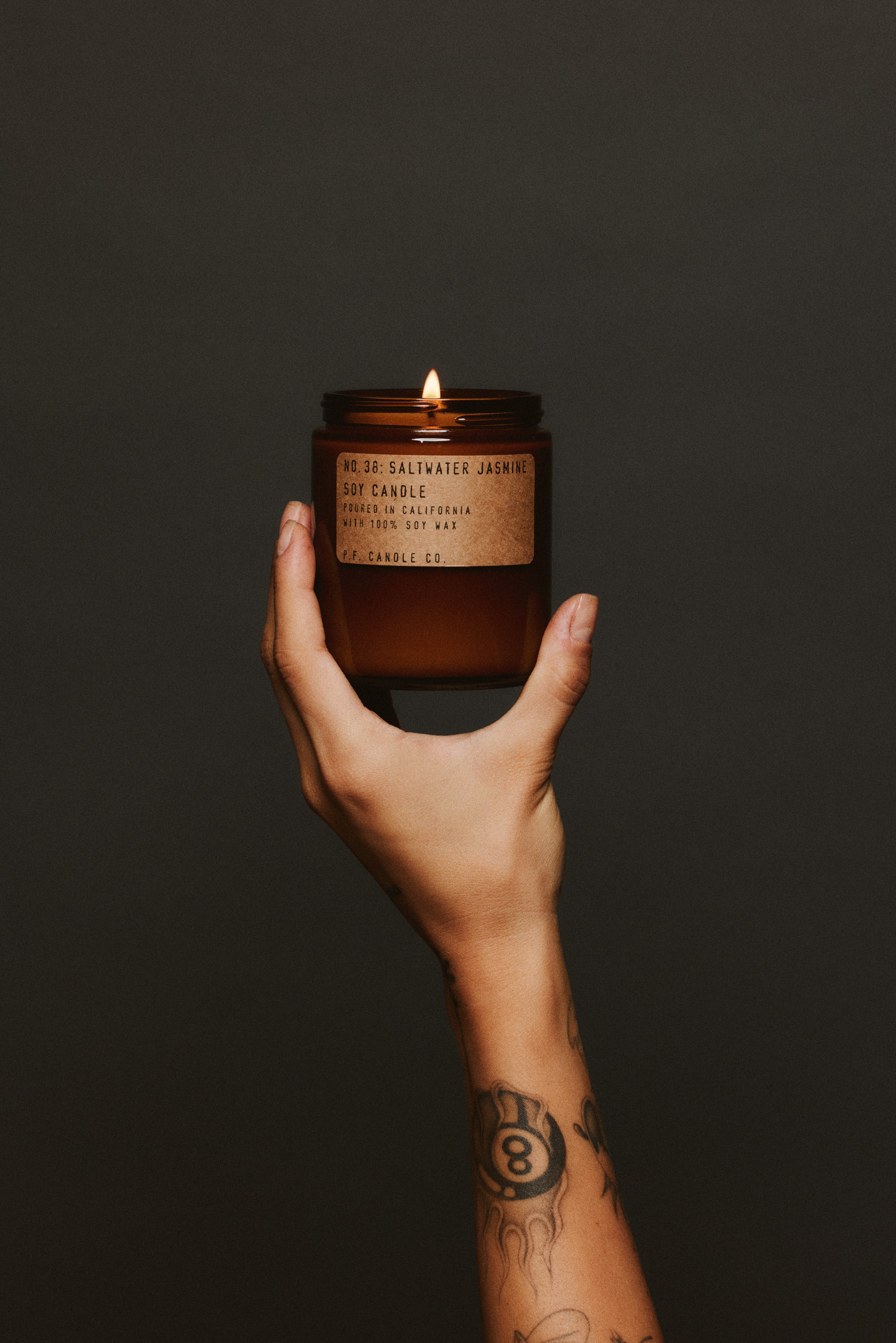 Candle - Saltwater Jasmine - Image 2