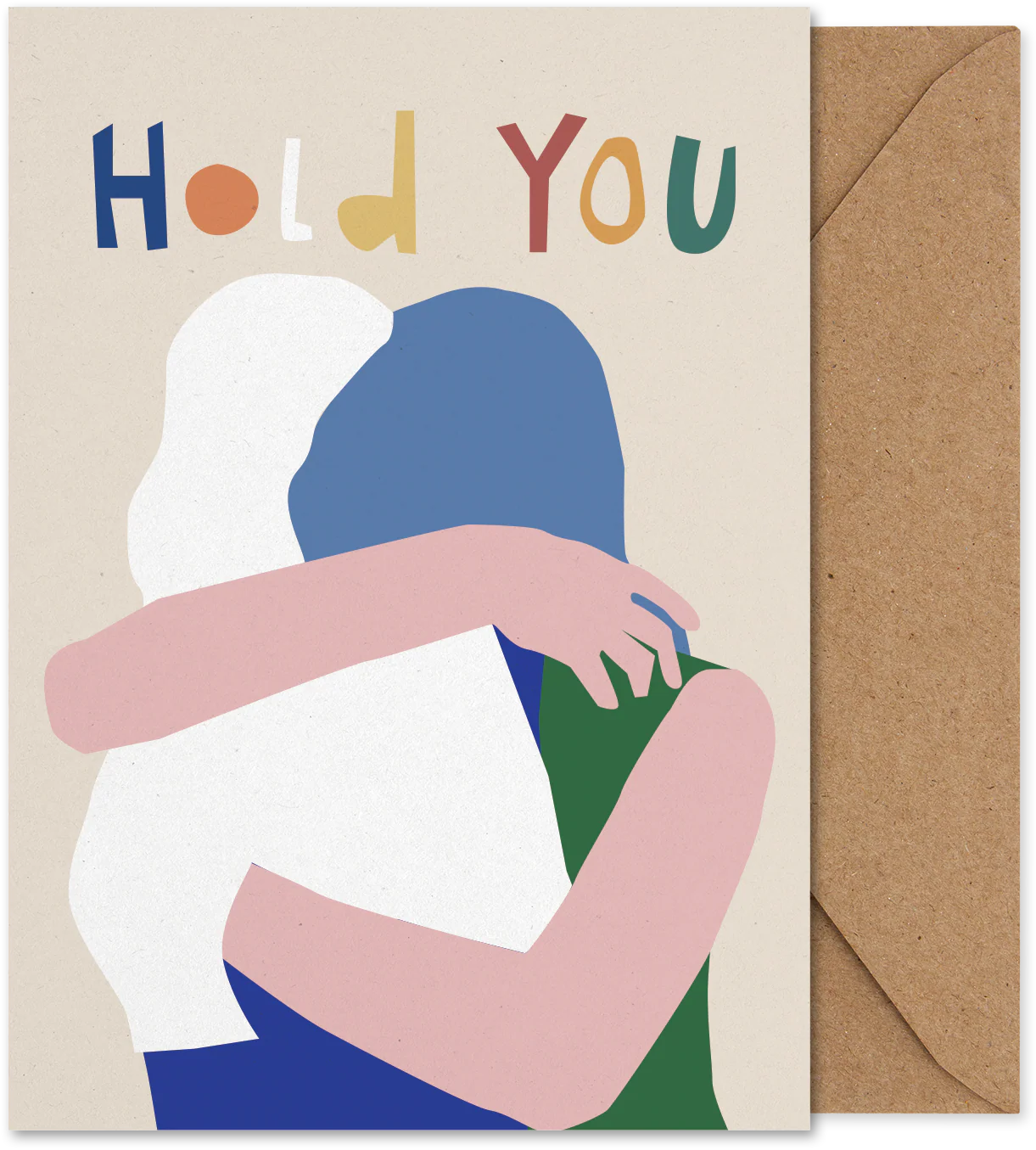 Greeting Card - Hold You