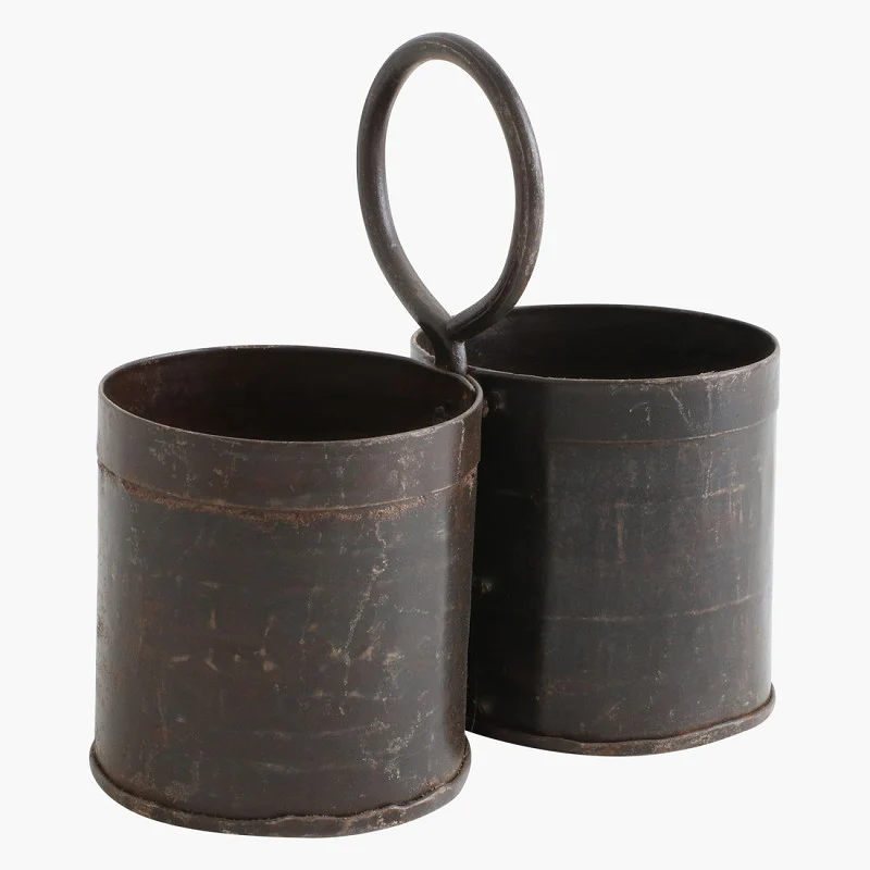 Planter - Vintage Vegetable Holder - Iron - Image 2