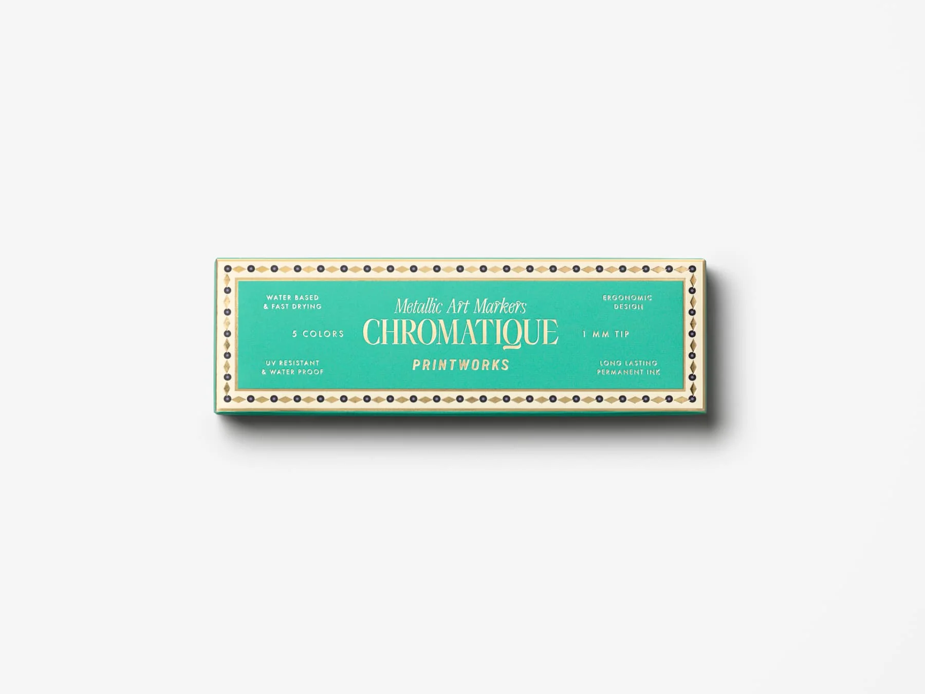 Metallic Art Markers - Set Of 5 - Image 2