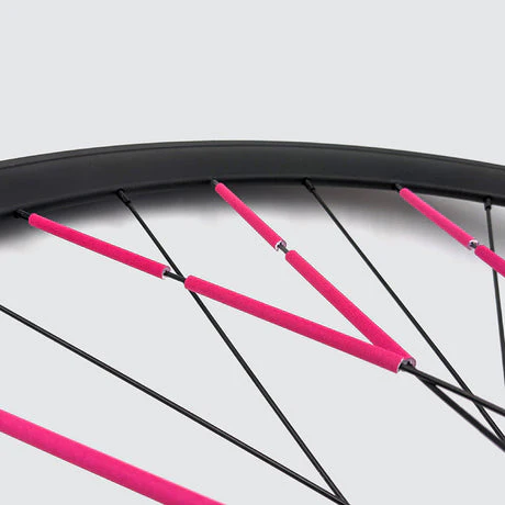 Bike Spokes Reflectors - Neon Pink - Image 2