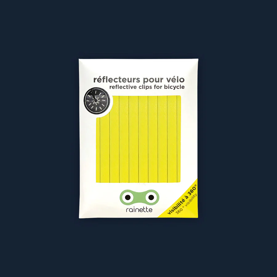 Bike Spokes Reflectors - Neon Yellow