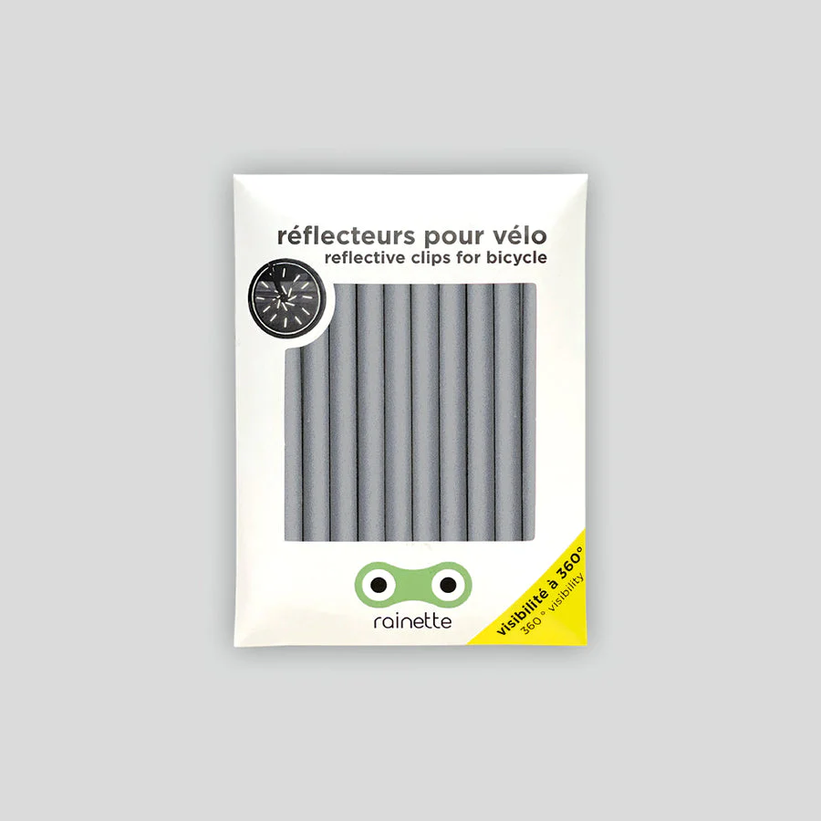 Bike Spokes Reflectors - Silver