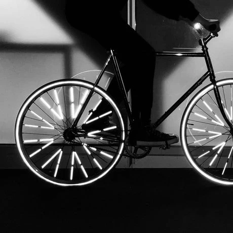 Bike Spokes Reflectors - Silver - Image 3
