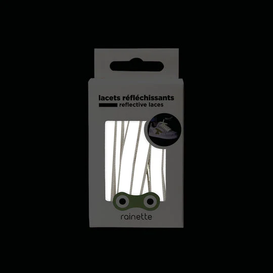 Reflective Laces - White Tone-On-Tone - Image 2