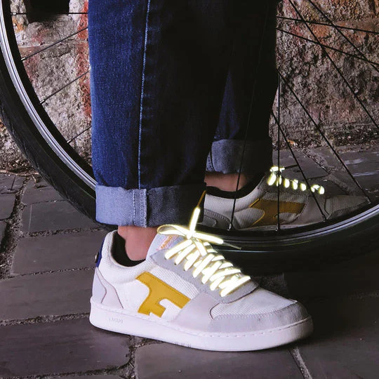 Reflective Laces - White Tone-On-Tone - Image 4