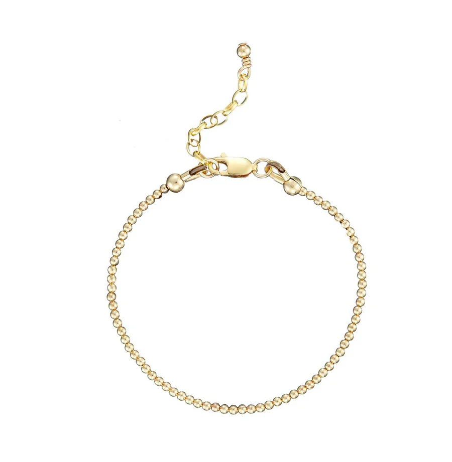 Bracelet - Tiny Bead - 14Kt Gold Fill