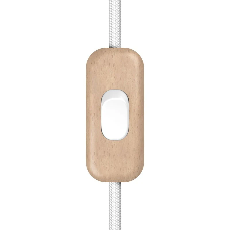Single Pole In-Line Switch - Beechwood