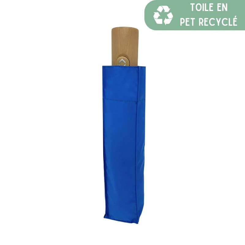 Folding Umbrella - Automatic - Denim Blue