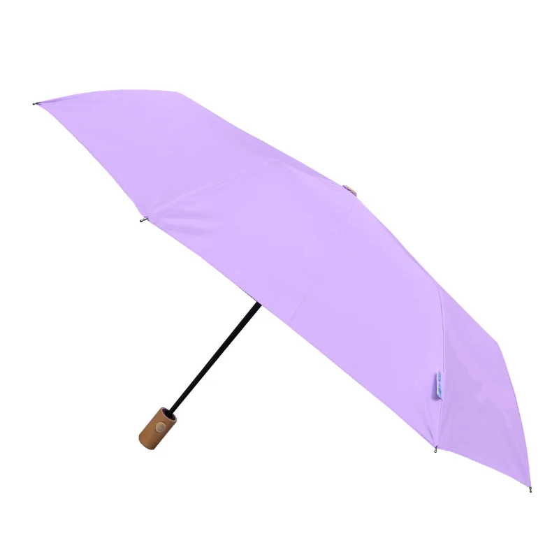 Folding Umbrella - Automatic - Lilac - Image 2