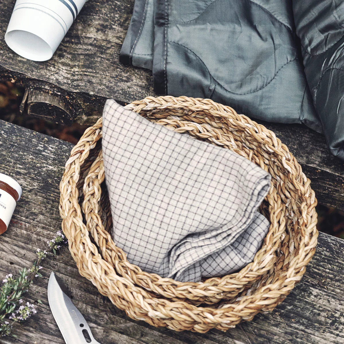 Basket - Seagrass - Natural - Image 3