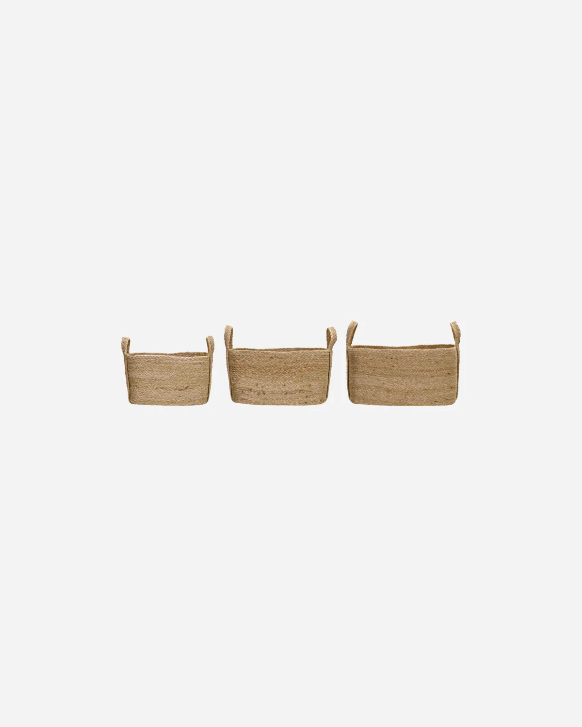 Basket W/Handles - Stella - Nature