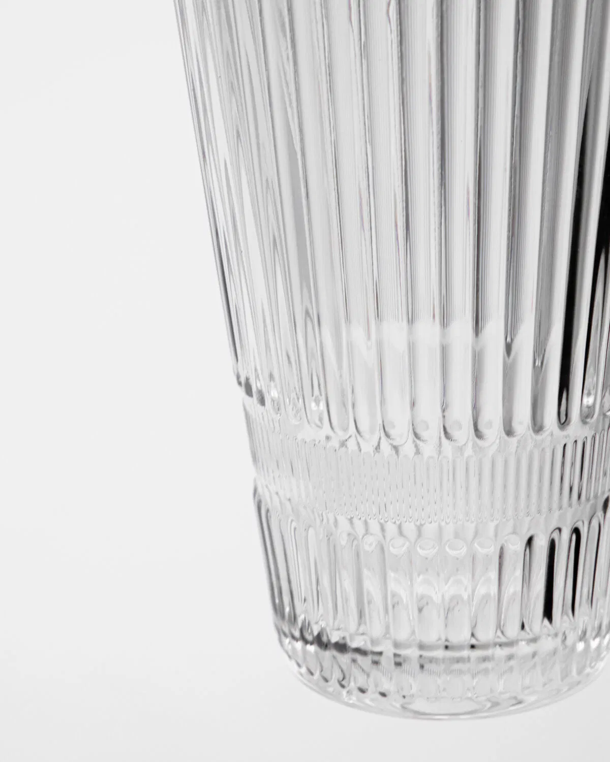 Beer Glass - Slots - Clear - Set Of 4 - Image 3