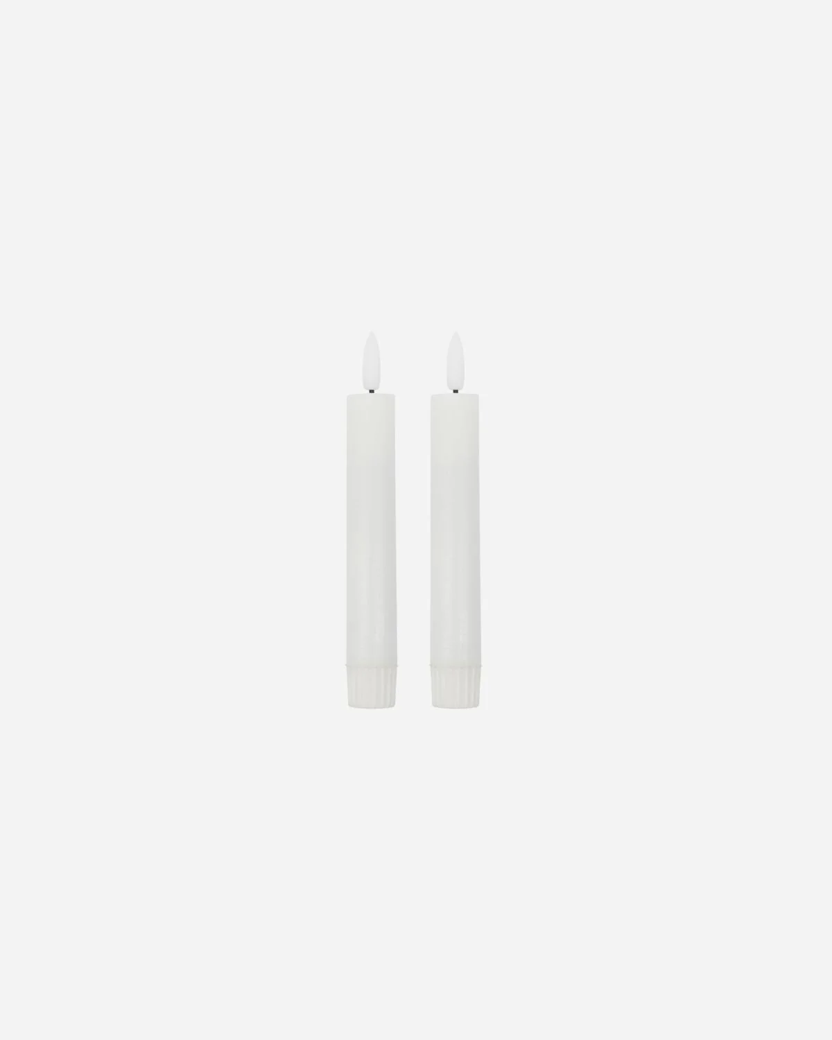Candle - Pencil - LED - White - Set Of 2